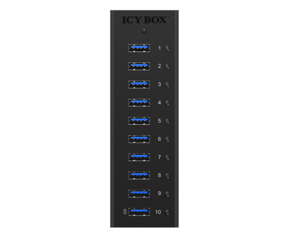 Hub USB ICY BOX HUB USB 3.0 - 10x USB 3.0